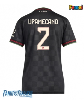 Bayern Munich Dayot Upamecano #2 Tricou Fotbal Replică 2025-26 Femei Treilea